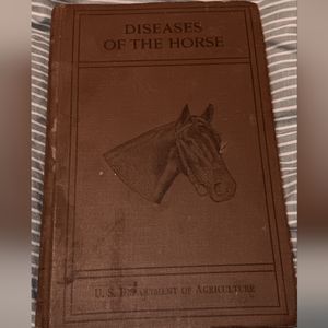 Antique usda horse book